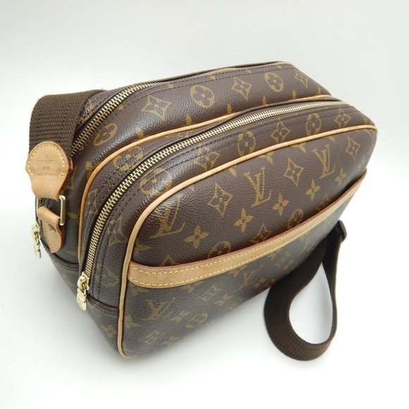 Louis Vuitton Monogram Reporter PM Brown Shoulder Bag - Picture 5 of 8